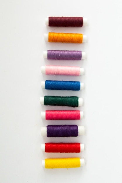 Przykłady haftów – kolorowe próbki